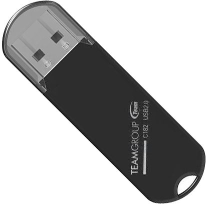 Накопичувач Team  32GB USB 2.0 C182 Black