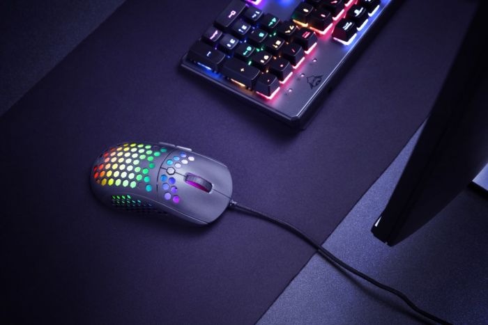 Миша ігрова Trust GXT 960 Graphin Ultra-lightweight RGB USB Black