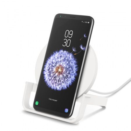 Бездротовий ЗП Belkin Stand Wireless Charging Qi, 10W, white