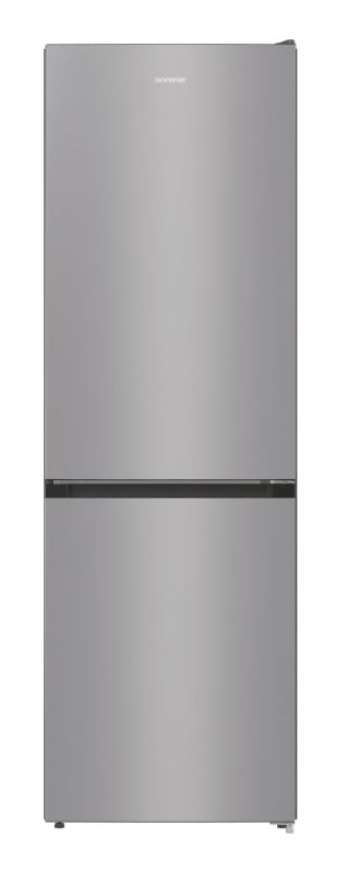 Холодильник з нижн. мороз. камерою Gorenje NRK6191ES4, 185х60х60см, 2 двері, 203( 99)л, А+, NF+ , Зона св-ті, Внутр. Диспл, Сіри