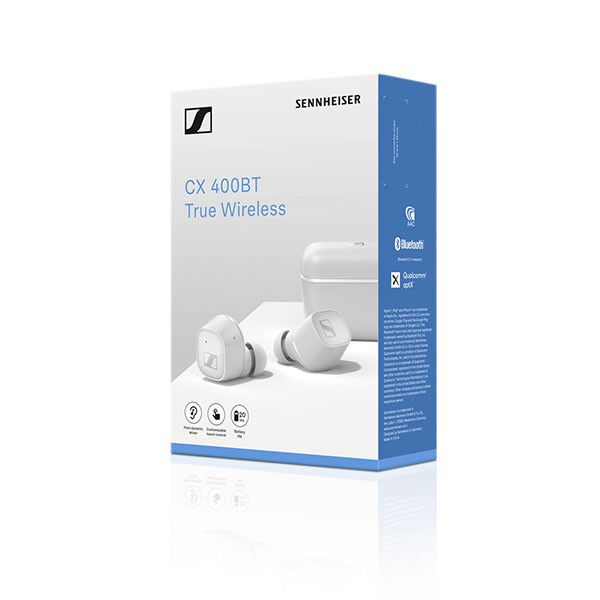 Навушники Sennheiser CX 400BT True Wireless Mic White