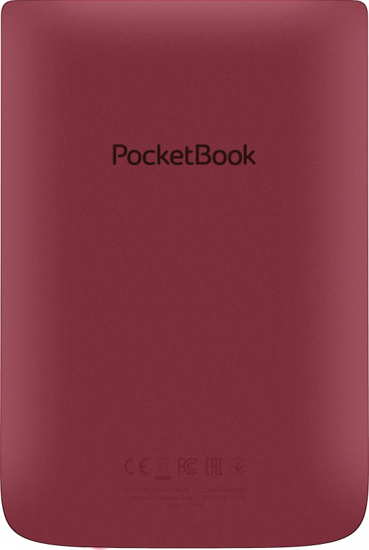 Електронна книга PocketBook 628, Ruby Red