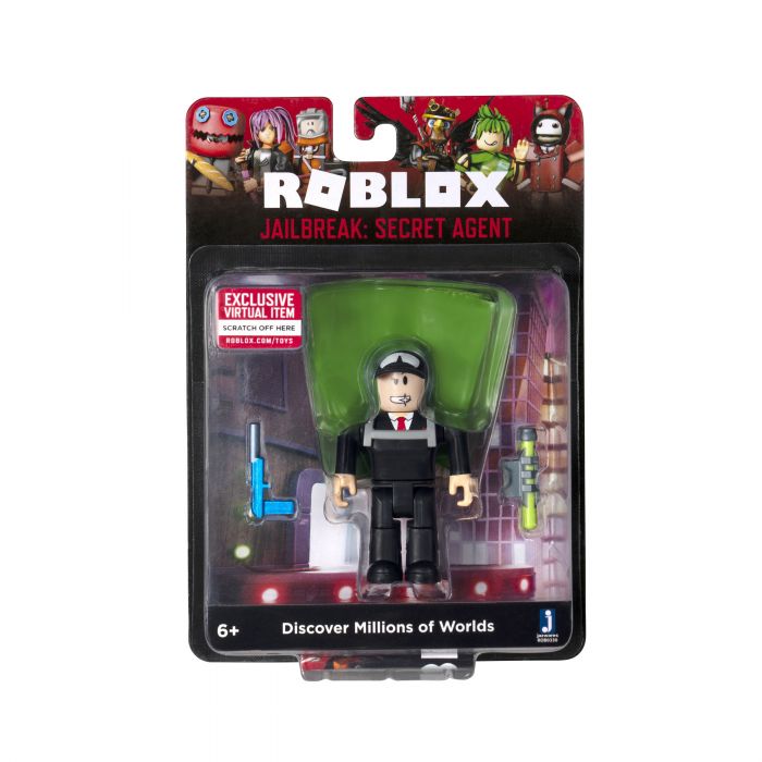 Ігрова колекційна фігурка Jazwares Roblox Core Figures Jailbreak: Secret Agent W8