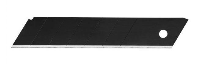 Лезо сегментоване Neo Tools, чорне, 25мм, товщина 0.7мм, сталь SK2, 10шт.