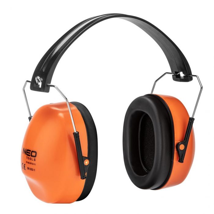Навушники захисні NEO, SNR 24 дБ, категорія III, помаранчеві