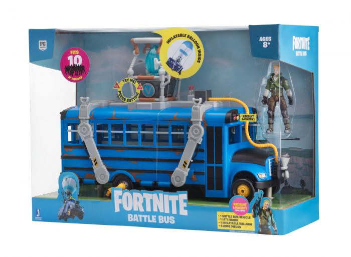 Колекційна фігурка Jazwares Fortnite Deluxe Vehicle Battle Bus