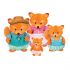 Набір фігурок Li`l Woodzeez Сім'я Лисичок 6483