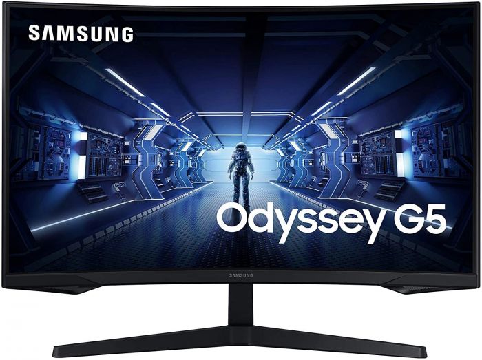 Монітор LCD 31.5" Samsung Odyssey G5 LC32G55T 2xHDMI, DP, VA, 2560x1440, 144Hz, 1ms, CURVED