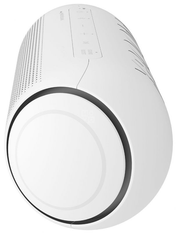 Акустична система LG XBOOM Go PL5 20W, IPX5, LED Lights, Wireless, Білий