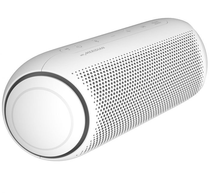 Акустична система LG XBOOM Go PL5 20W, IPX5, LED Lights, Wireless, Білий