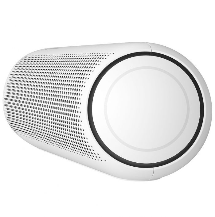 Акустична система LG XBOOM Go PL5 20W, IPX5, LED Lights, Wireless, Білий