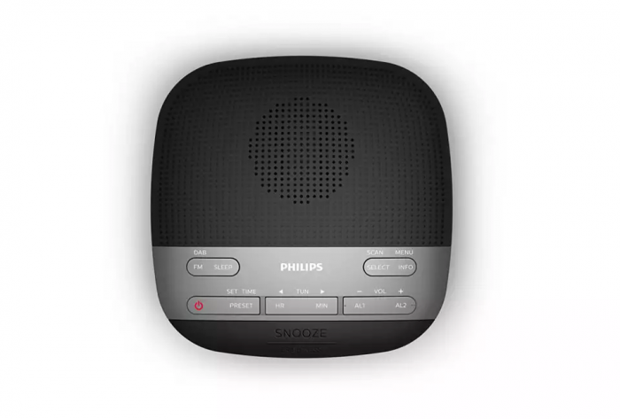 Радіогодинник Philips TAR3505 FM/DAB+, mono 1W, dimmer LCD