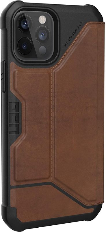 Чохол UAG для iPhone 12 / 12 Pro Metropolis, Leather Brown