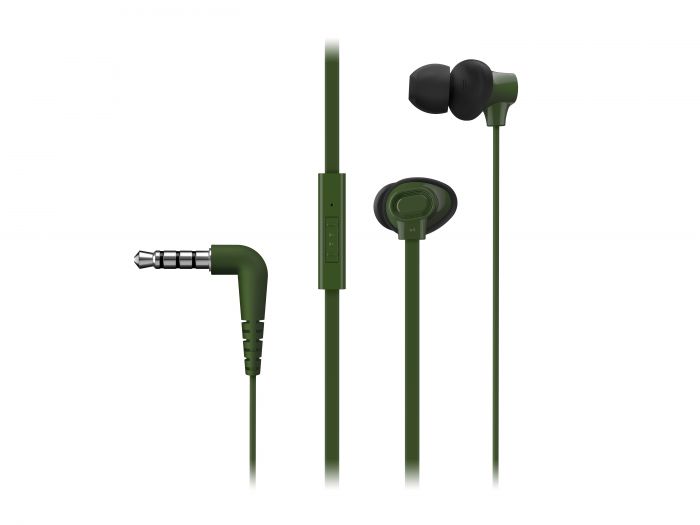 Навушники Panasonic RP-TCM130GE In-ear Mic Зелений