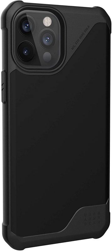 Чохол UAG для iPhone 12 Pro Max Metropolis LT(PU), SATN Black