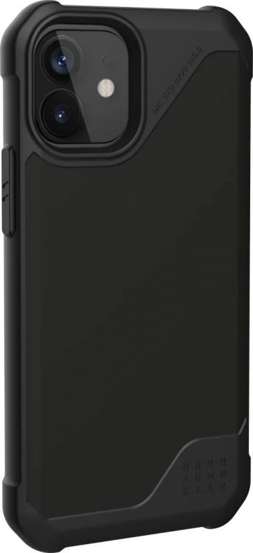 Чохол UAG для iPhone 12 Mini Metropolis LT(PU), SATN Black