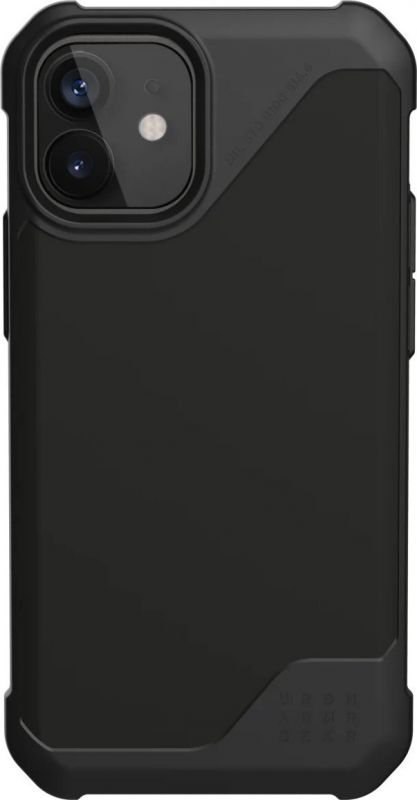 Чохол UAG для iPhone 12 Mini Metropolis LT(PU), SATN Black