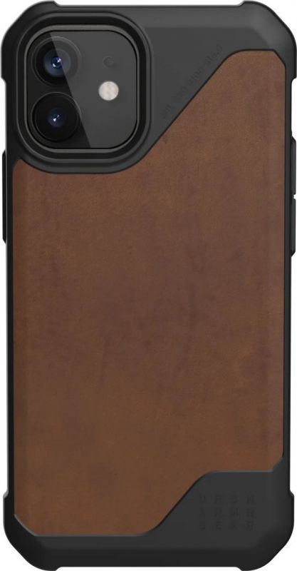 Чохол UAG для iPhone 12 Mini Metropolis LT, Leather Brown