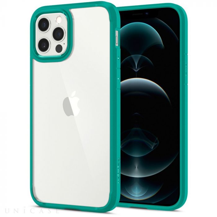 Чохол Spigen для iPhone 12 / 12 Pro Crystal Hybrid, Mint