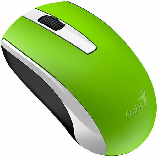 Миша Genius ECO-8100 NiMH, Green