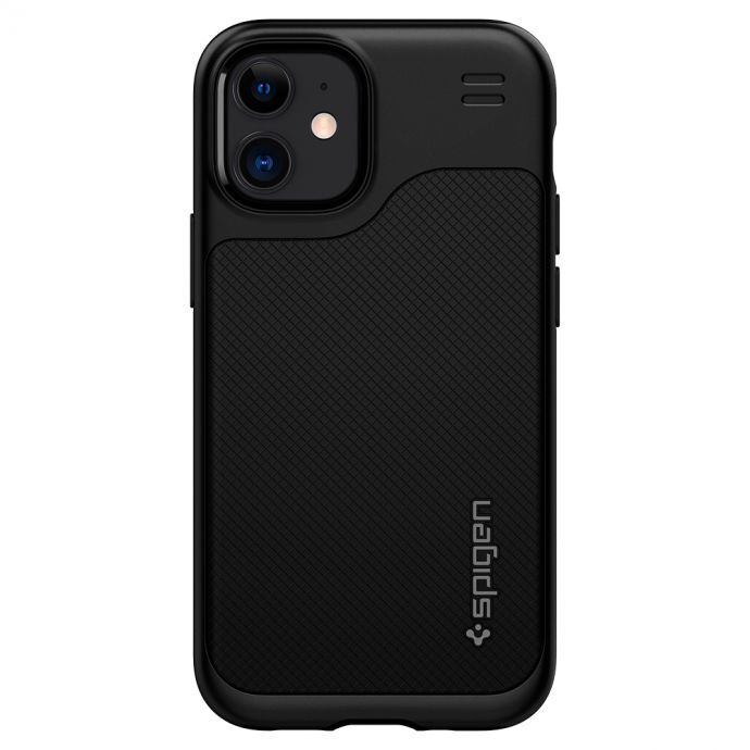 Чохол Spigen для iPhone 12 mini Hybrid NX, Matte Black