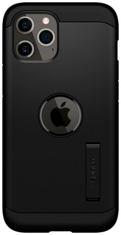 Чохол Spigen для iPhone 12 Pro Max Tough Armor, Black