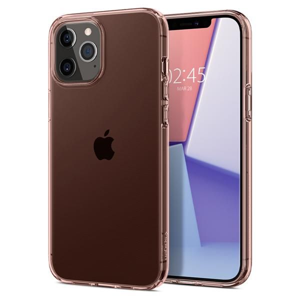 Чохол Spigen для iPhone 12 / 12 Pro Crystal Flex, Rose Crystal