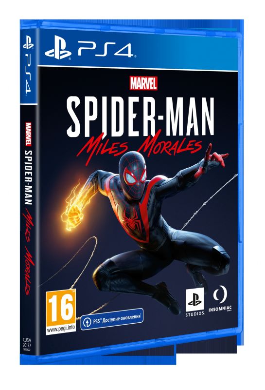 Програмний продукт на BD диску Marvel Spider-Man. Miles Morales [PS4, Russian version]