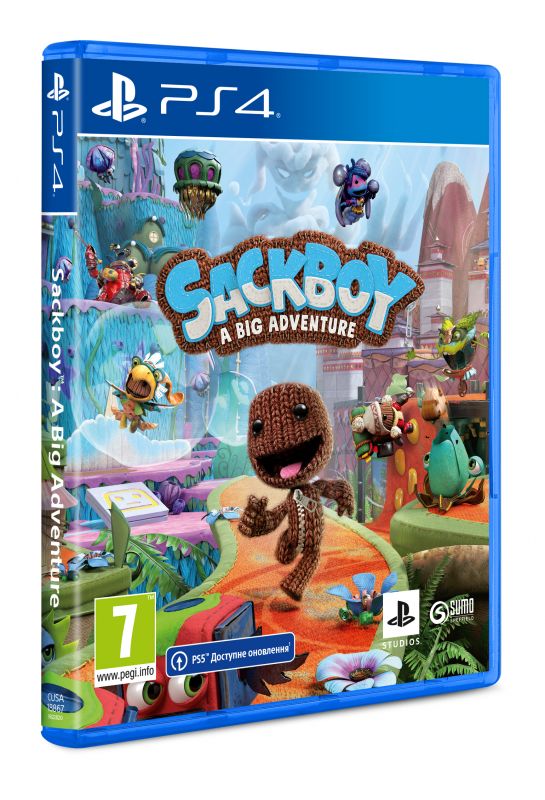 Програмний продукт на BD диску Sackboy a Big Adventure [PS4, Russian version]