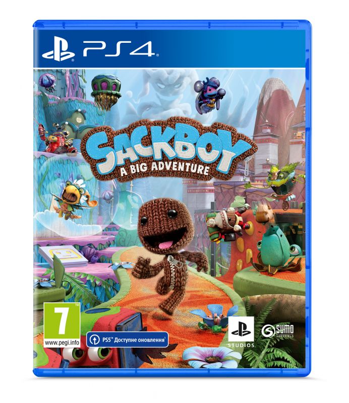 Програмний продукт на BD диску Sackboy a Big Adventure [PS4, Russian version]