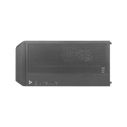 Корпус Antec DP502 FLUX Gaming, MidT,2xUSB3.0,2x120+3x120ARGBмм,скло(бічна панель)без БЖ,чорний