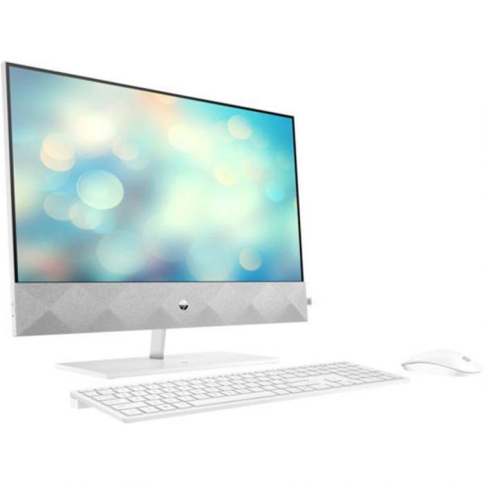 Персональний комп'ютер-моноблок HP Pavilion 23.8FHD/Intel i5-10400T/8/256F/int/kbm/DOS/White