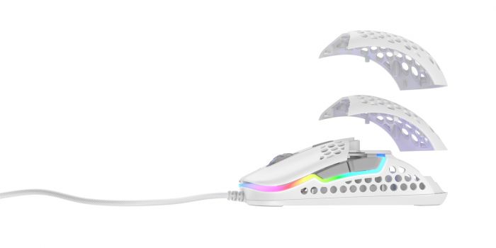 Миша Xtrfy M42 RGB USB White