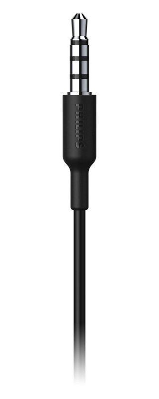 Навушники In-ear Philips TAA1105 IPX2, 3.5 mini-jack, Mic, Чорний