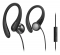 Навушники In-ear Philips TAA1105 IPX2, 3.5 mini-jack, Mic, Чорний