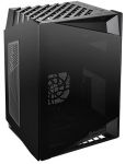 Корпус SilverStone LUCID LD03B-AF, MiniITX, USB Type-C x1,USB3.0x1,2x120ммскло,без БЖ,чорн
