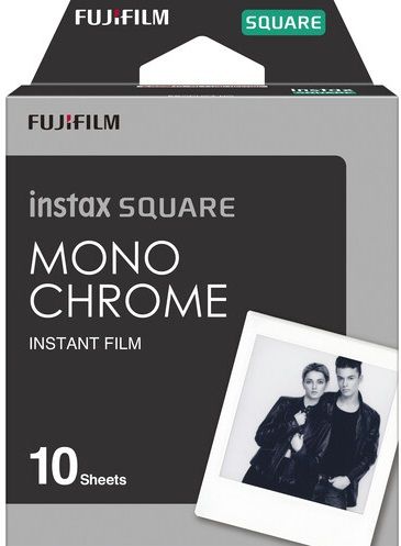 Фотопапір Fujifilm INSTAX SQUARE MONOCHROME (86х72мм 10шт)