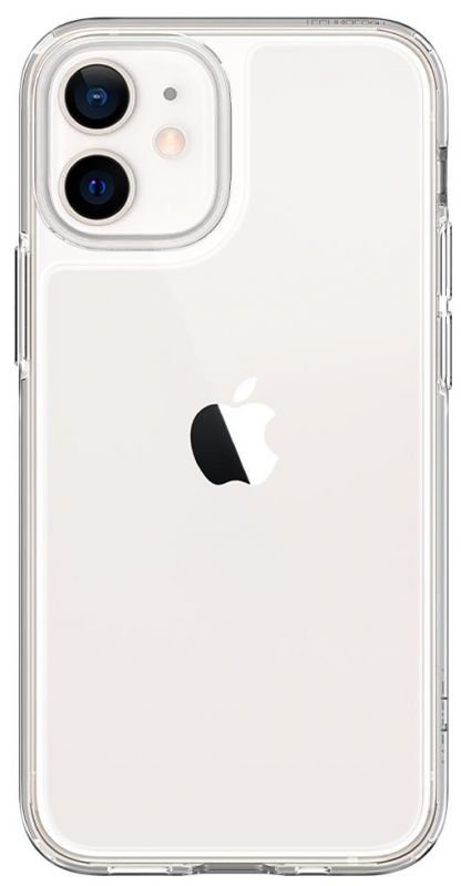 Чохол Spigen для iPhone 12 Mini Quartz Hybrid, Chrystal Clear