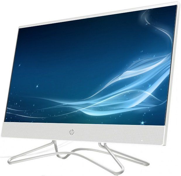 Персональний комп'ютер-моноблок HP 200 G4 21.5FHD/Intel i3-10110U/8/256F/ODD/int/kbm/W10P/White