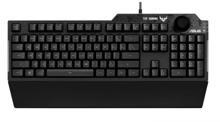 Клавіатура ASUS TUF Gaming K1 RGB 104key USB RU Black