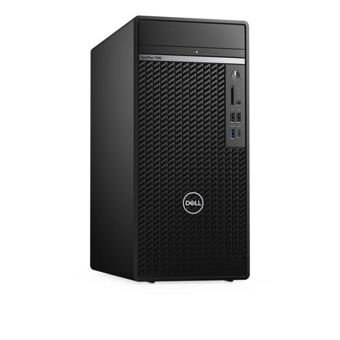 Персональний комп'ютер DELL OptiPlex 7080 MT/Intel i7-10700/8/256F/ODD/int/kbm/W10P