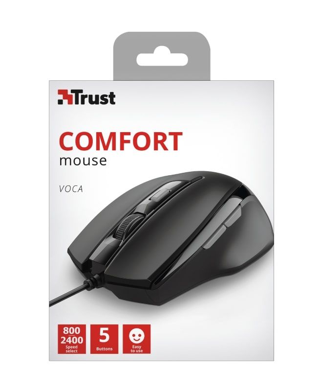 Миша Trust Voca USB Black