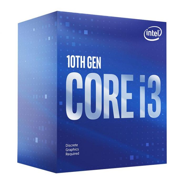 Центральний процесор Intel Core i3-10100F 4/8 3.6GHz 6M LGA1200 65W w/o graphics box