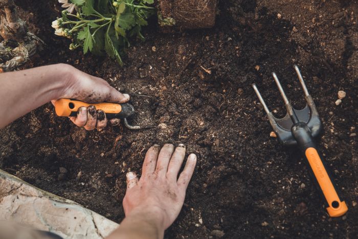 Fiskars Совок садовий Premium Planters 35см, 120г