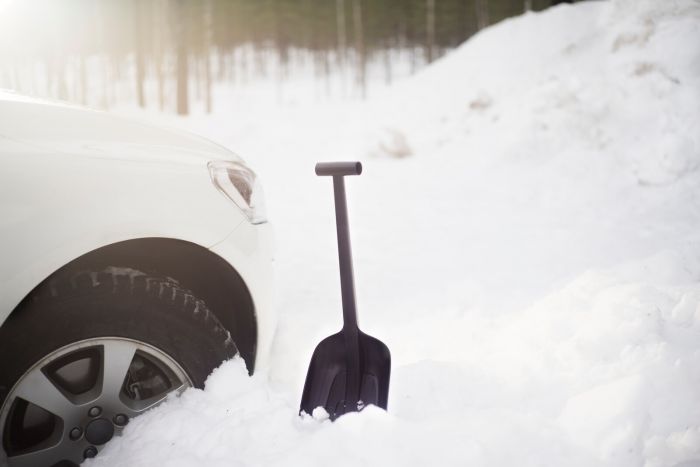 Fiskars Лопата Solid Shovel, композитна, автомобільна, 63см, 500г