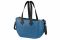 Сумка MyMia синій корпус/сіра підкл.д.мам/чорні шкіряні ручки,фіксатори,ремені на візок