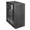 Корпус SilverStone FARA FAR1B-G,MidT, USB3.0x2,USB2.0x1, 1x120мм, скло(бічна панель),без БЖ,чорний
