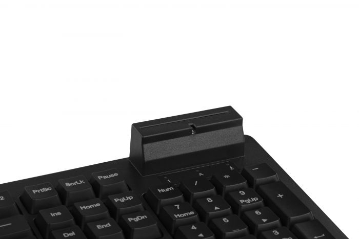 Клавіатура 2E KС1030 Smart Card USB Black