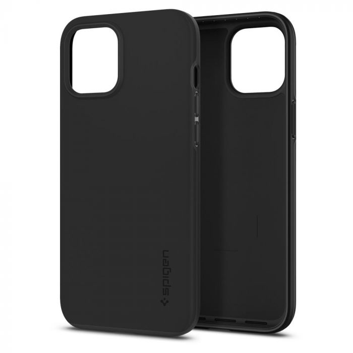 Чохол Spigen для iPhone 12 Pro Max Thin Fit, Black