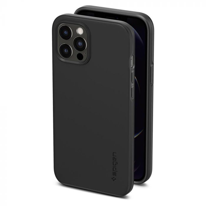 Чохол Spigen для iPhone 12 Pro Max Thin Fit, Black